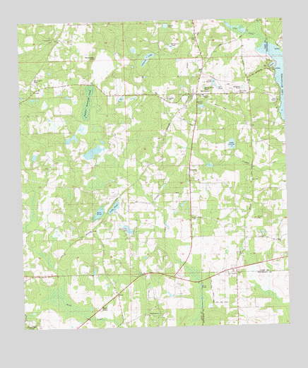 Miccosukee, FL USGS Topographic Map