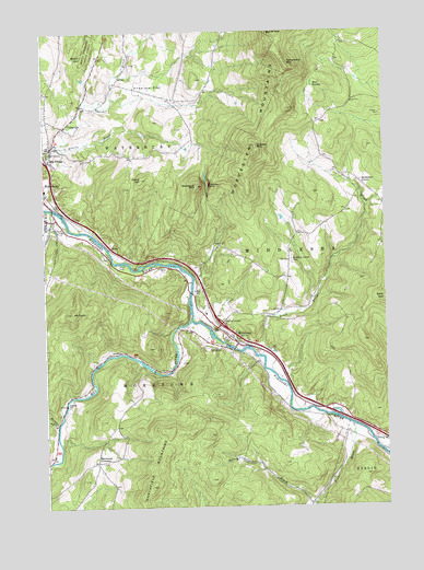 Middlesex, VT USGS Topographic Map