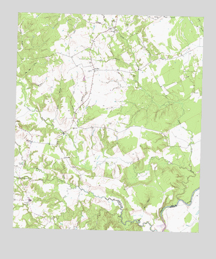 Middleton, TX USGS Topographic Map