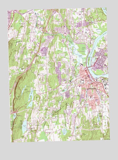 Middletown, CT USGS Topographic Map