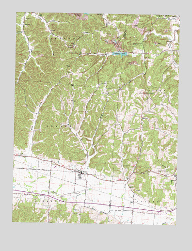Beaver, OH USGS Topographic Map