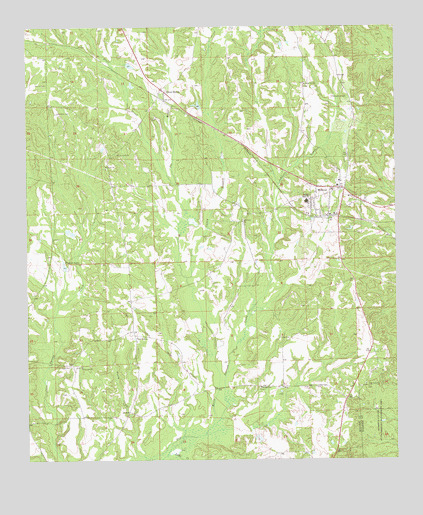 Midway, AL USGS Topographic Map