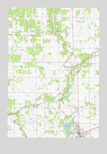 Milaca, MN USGS Topographic Map