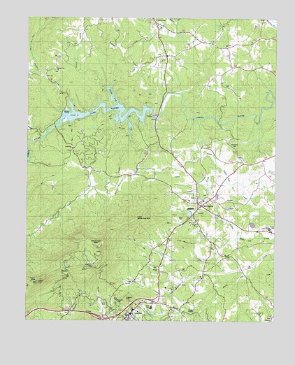 Mill Spring, NC USGS Topographic Map