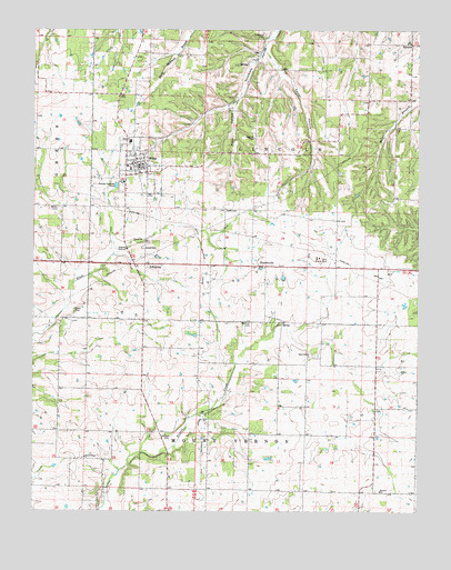 Miller, MO USGS Topographic Map