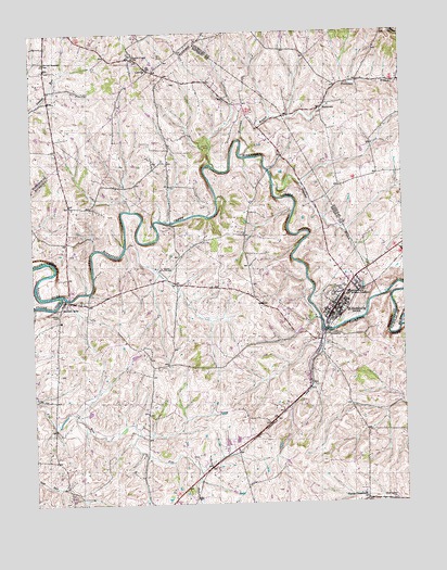 Millersburg, KY USGS Topographic Map