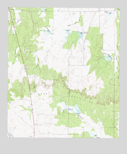 Millersview SE, TX USGS Topographic Map
