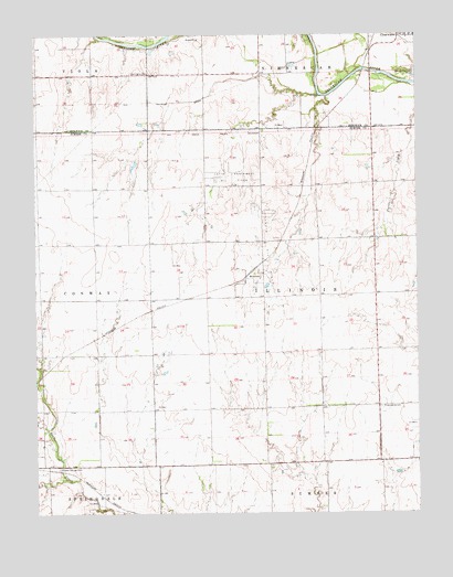 Millerton, KS USGS Topographic Map