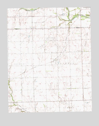 Millerton, KS USGS Topographic Map