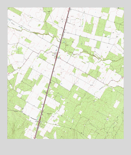 Millett, TX USGS Topographic Map