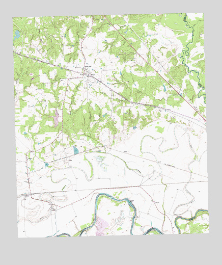 Millican, TX USGS Topographic Map