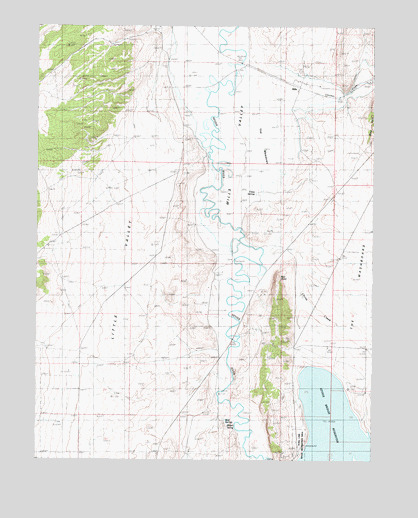 Mills, UT USGS Topographic Map