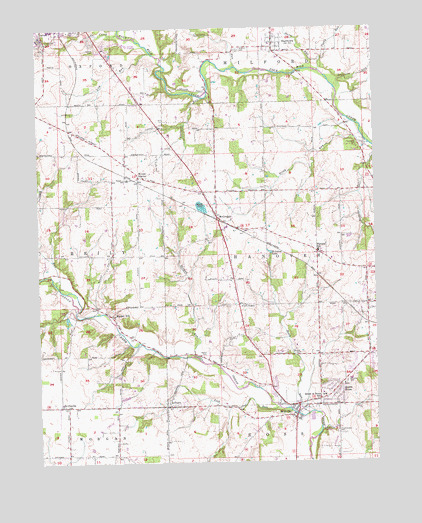 Millville, OH USGS Topographic Map