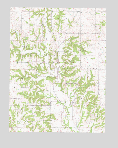 Millville, MO USGS Topographic Map