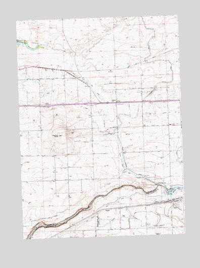 Milner, ID USGS Topographic Map