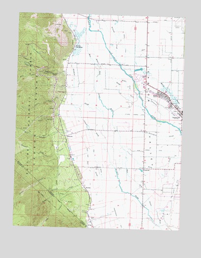 Minden, NV USGS Topographic Map