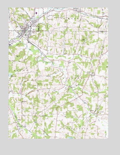 Minerva, OH USGS Topographic Map