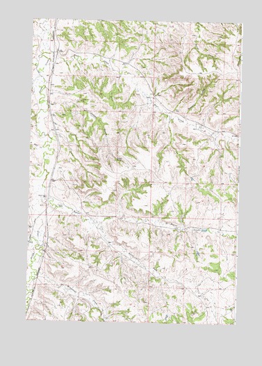 Minnehaha Creek North, MT USGS Topographic Map