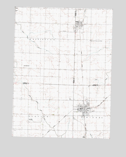 Minonk, IL USGS Topographic Map