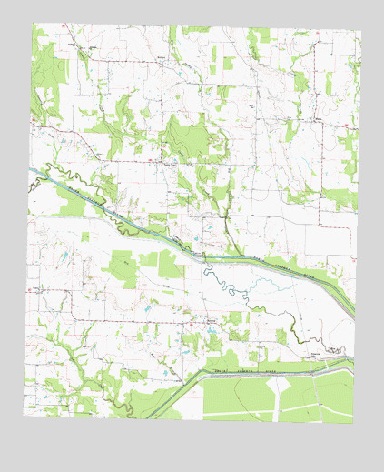 Minter, TX USGS Topographic Map