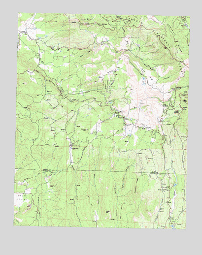 Miramonte, CA USGS Topographic Map