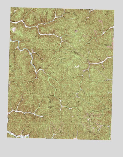 Mistletoe, KY USGS Topographic Map