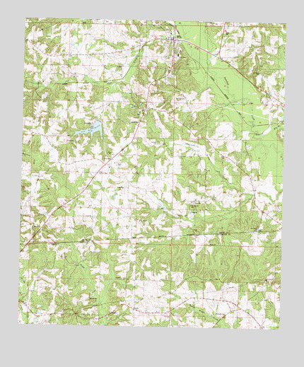 Mize, MS USGS Topographic Map