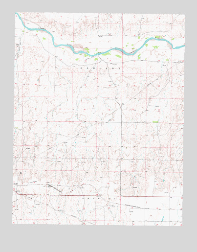 Mocane, OK USGS Topographic Map