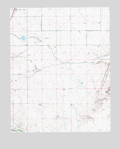 Model, CO USGS Topographic Map