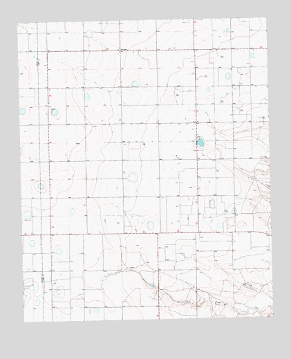 Beck, TX USGS Topographic Map