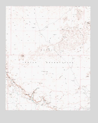 Moenave, AZ USGS Topographic Map