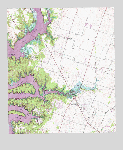 Moffat, TX USGS Topographic Map