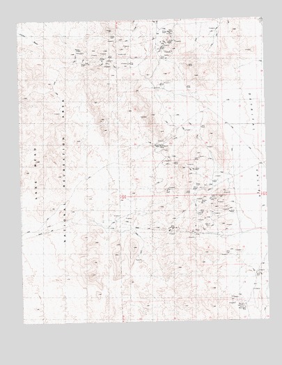 Mohave Mine, AZ USGS Topographic Map