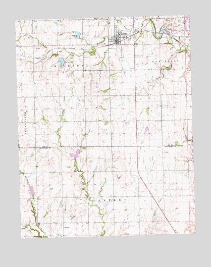 Moline, KS USGS Topographic Map