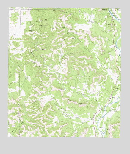 Montell, TX USGS Topographic Map