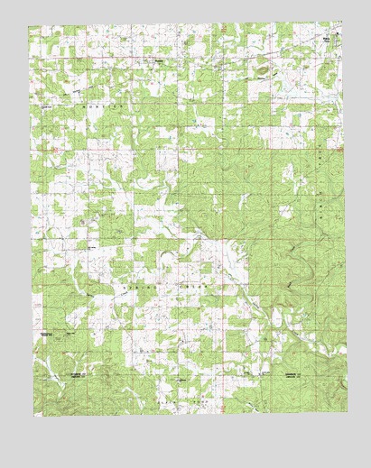 Montier, MO USGS Topographic Map