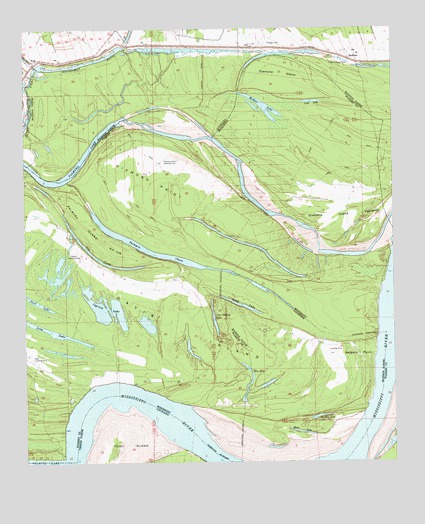 Bedford, LA USGS Topographic Map