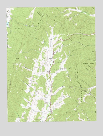 Montrose, WV USGS Topographic Map