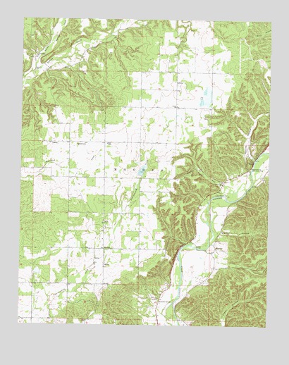 Moodys, OK USGS Topographic Map