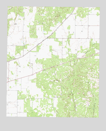 Moons Camp, TX USGS Topographic Map