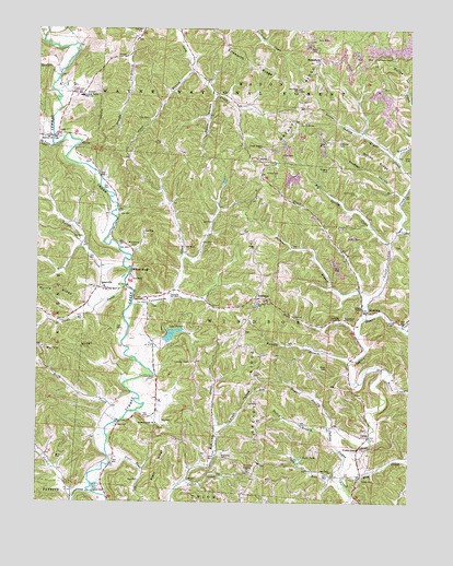 Aid, OH USGS Topographic Map