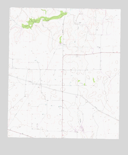Moore Ranch, TX USGS Topographic Map