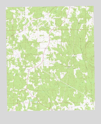 Moorefield, AL USGS Topographic Map