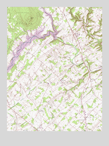 Bedminster, PA USGS Topographic Map