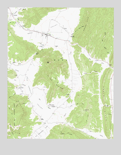 Mora, NM USGS Topographic Map