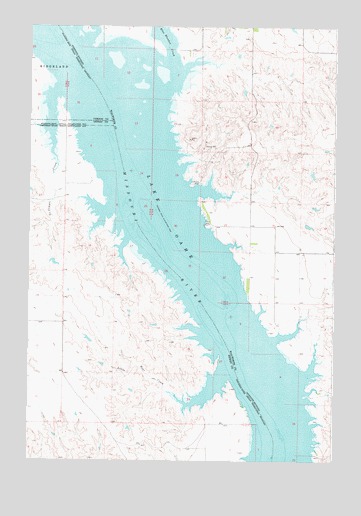 Moreau NE, SD USGS Topographic Map