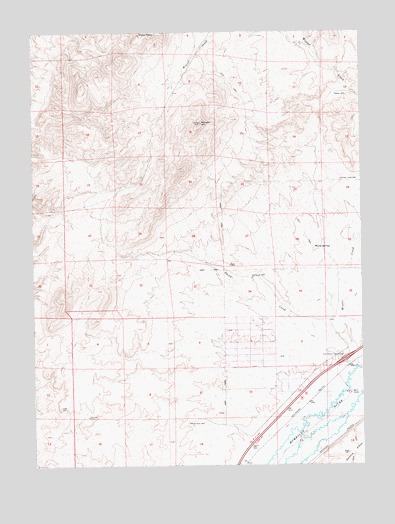 Morgan Hill, NV USGS Topographic Map