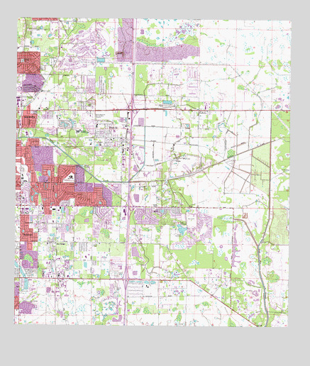Bee Ridge, FL USGS Topographic Map