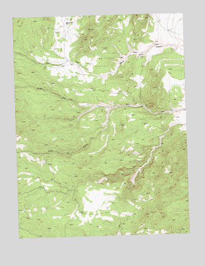 Mormon Jack Pass, NV USGS Topographic Map
