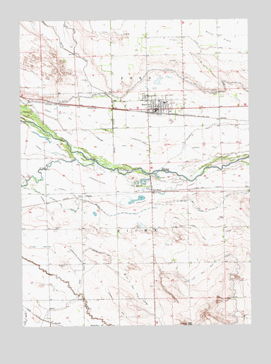 Morrill, NE USGS Topographic Map